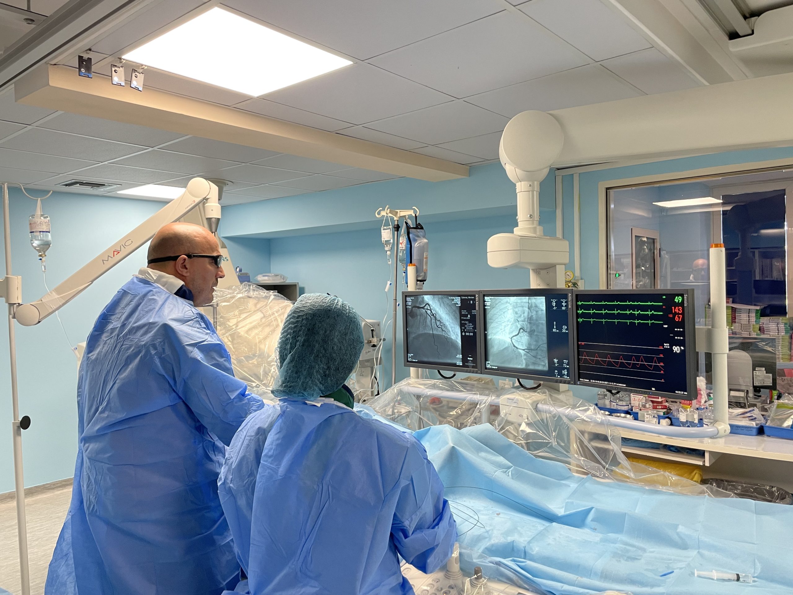 Cardiac catheterization lab